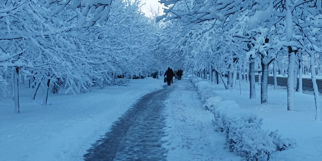 Зима в Ростове бывает снежной и сказочно красивой