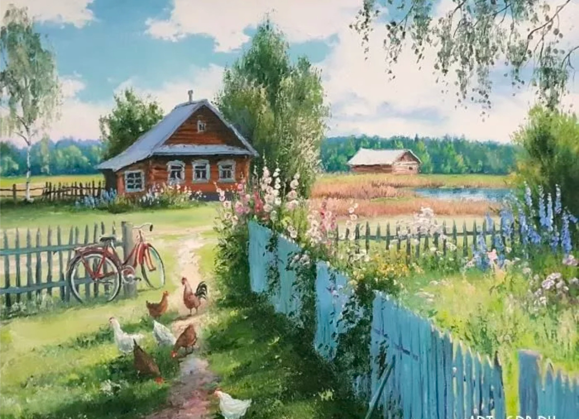 Художник Олег Пятин