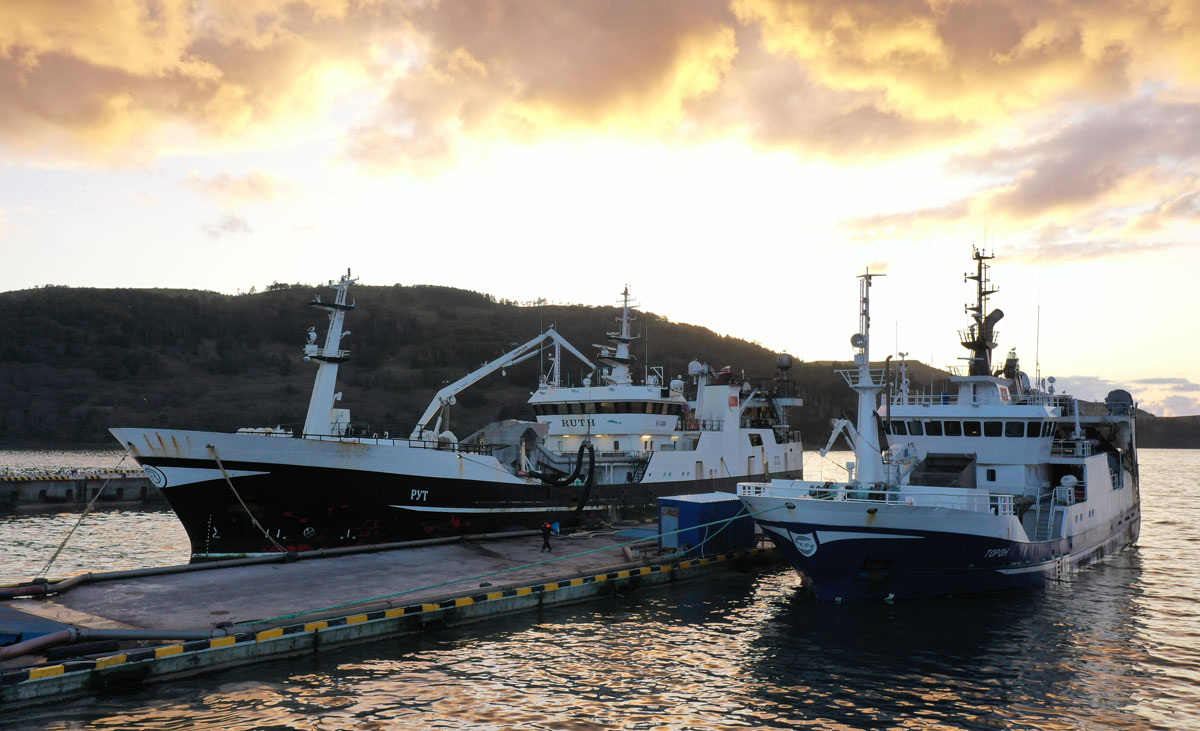 Рыб.флот о.Щикотан