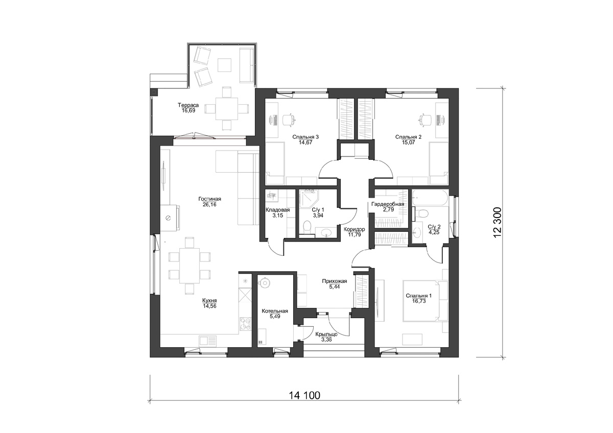 Основная планировка