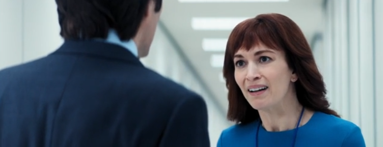 Сериал "Разделение" 2 сезон 5 эпизод. Марк говорит Хелли Р, что он не может ей верить.