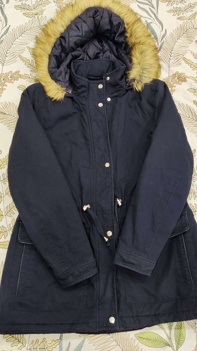 Теперь это у меня курта-выручалочка. Особенно мне нравится капюшон. А еще она идеальной для меня длины.