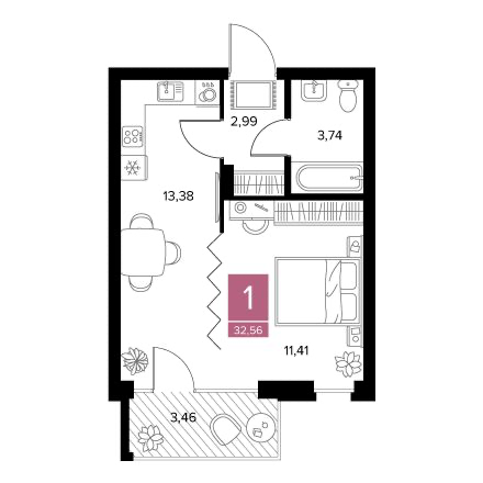 Планировка жилой квартал «Дягилев», девелопер «Мармакс», г.Рязань