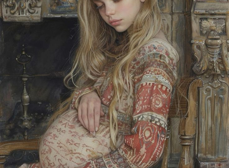 Брюхатая вдова