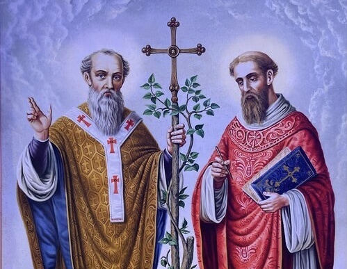 Святые Мефодий и Кирилл. Jiri Grabavicic. 2002 г. Czech Center Museum Houston