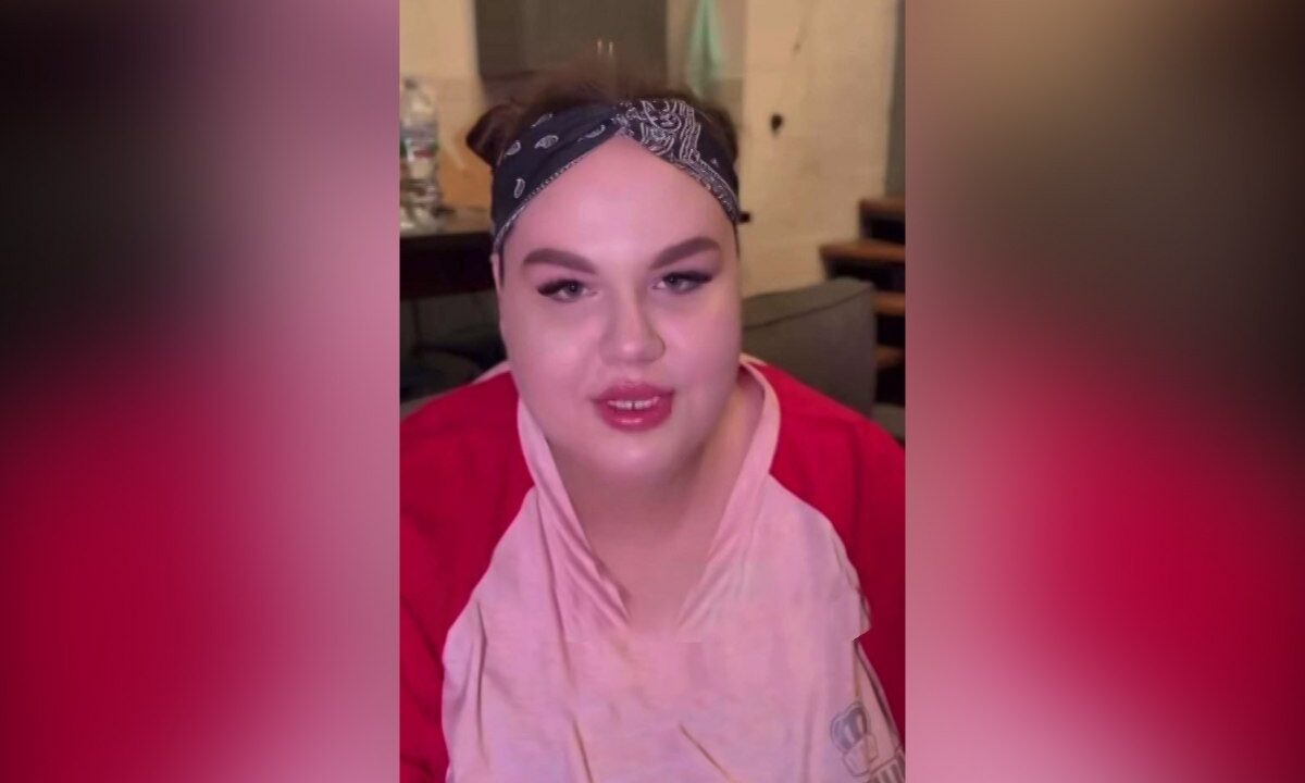    Скриншот видео соцсети Марии Дорошенко