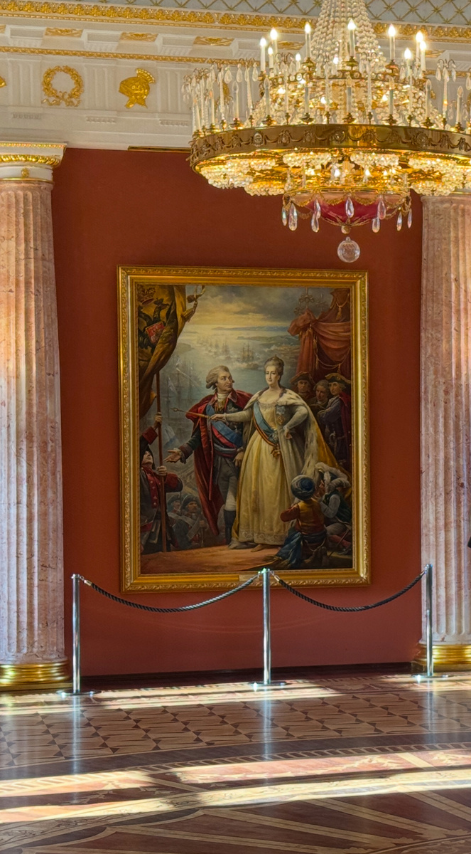 Дворец Царицыно. Таврический зал. Фото автора 