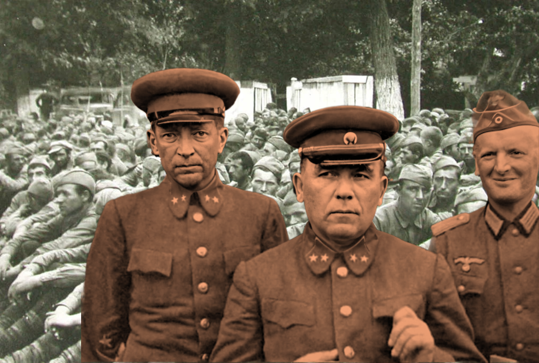 Генерал-майоры Николай Кириллов и Павел Понеделин. Они предпочли плен.