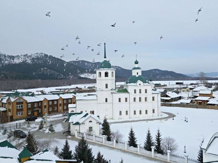     Сретенский женский монастырь в Бурятии. Фото: пресс-служба Улан-Удэнской и Бурятской Епархии (pravoslavnaya-buryatiya.ru)