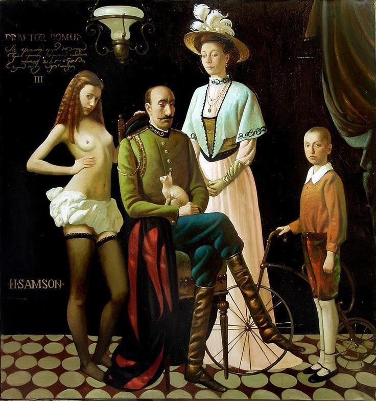 Рис. Igor Samsonov (Russia, 1963 - ) A Family