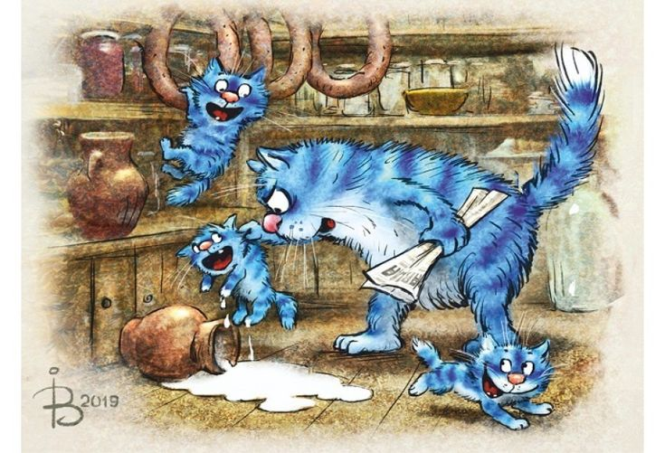 очаровательные коты Рины Зенюк