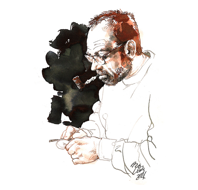 Портрет Тома Элтанга работы Артура Лопеса