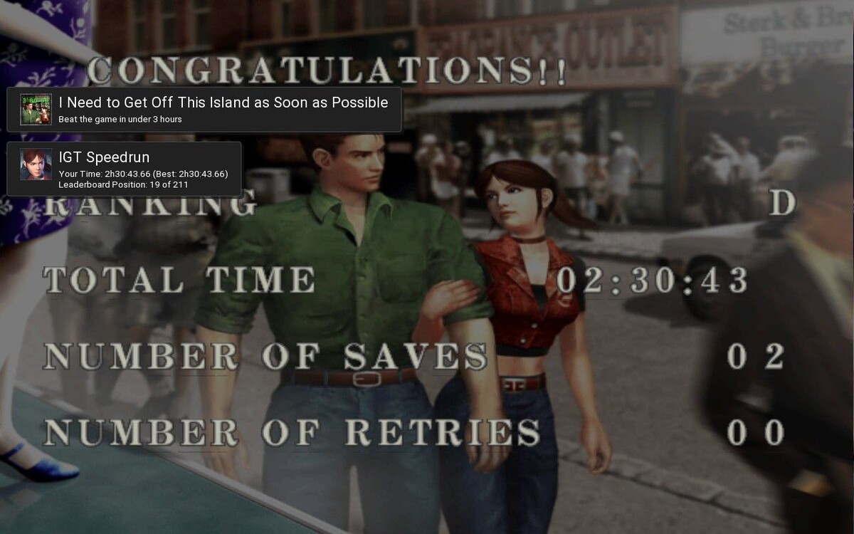 Мой результат. Это я ещё в первой половине игры несколько ошибок допустил и слишком хорошо запасся травами, ну и в финальную Алексию долго не мог попасть. 