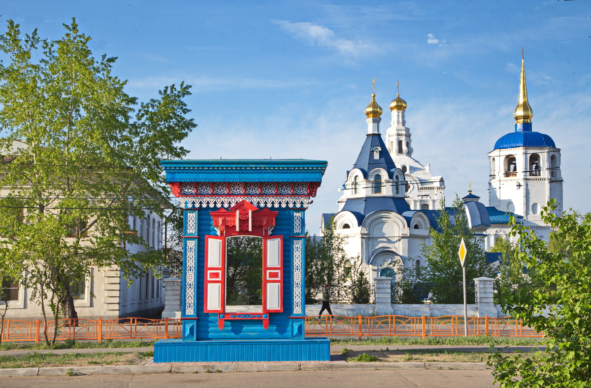 Арт-объект отражает историю города и его архитектурные особенности. Фото: Сергей Конечных