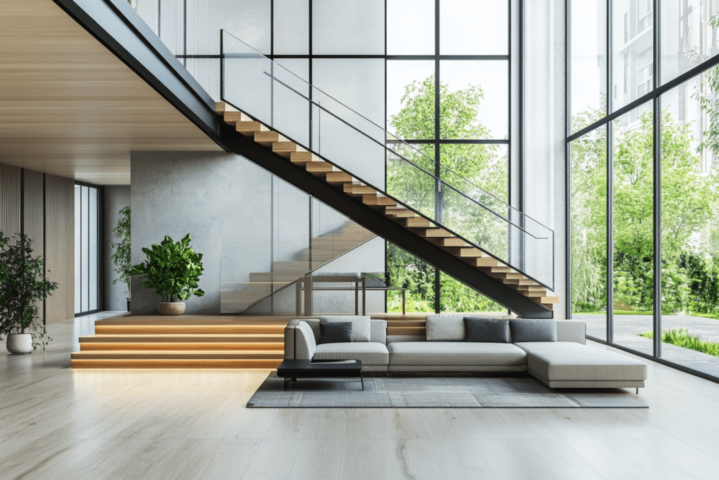    Металлические лестницы от ЗМК-Зенит: стиль, безопасность и долговечность для вашего интерьера в Уфе ZMK-ZENIT