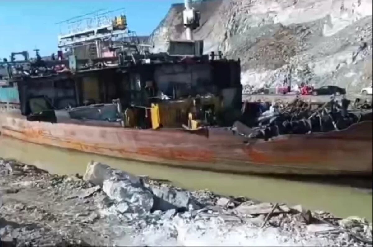    Начался завершающий этап демонтажа танкера «Волгонефть-239»