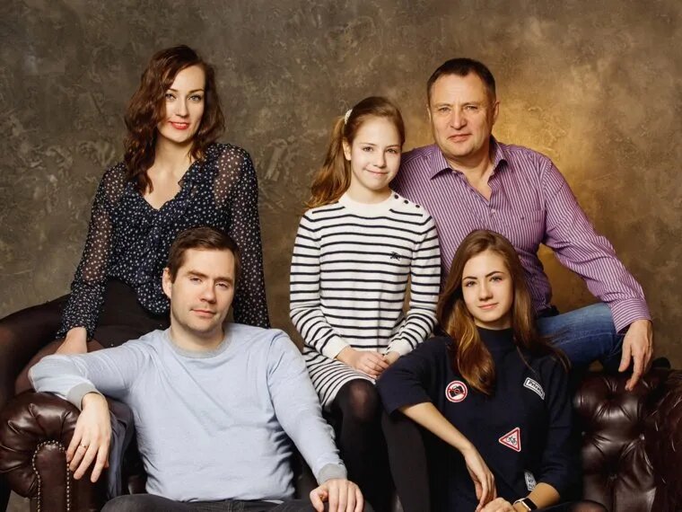 Вячеслав Вегнер с семьей. Фото: личная страница «ВКонтакте»