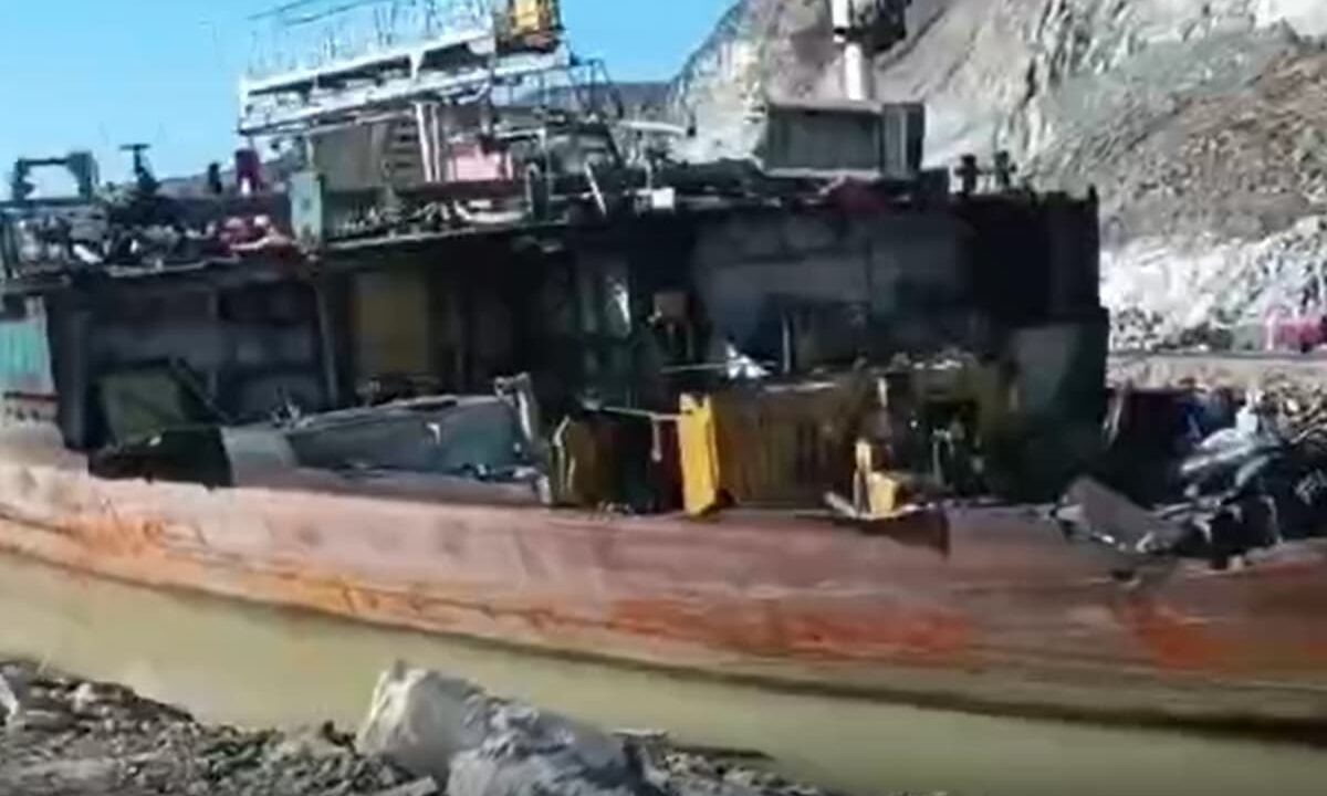    Скриншот видео t.me/Mintrans_Russia