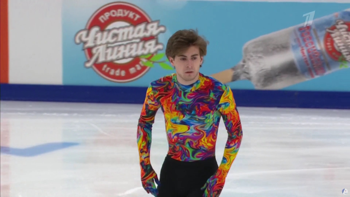 Марк Кондратюк. Фото: стоп-кадр прямого эфира "Первого канала".