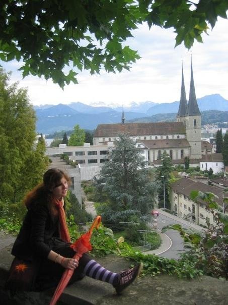 автор канала в Швейцарии, в Люцерне