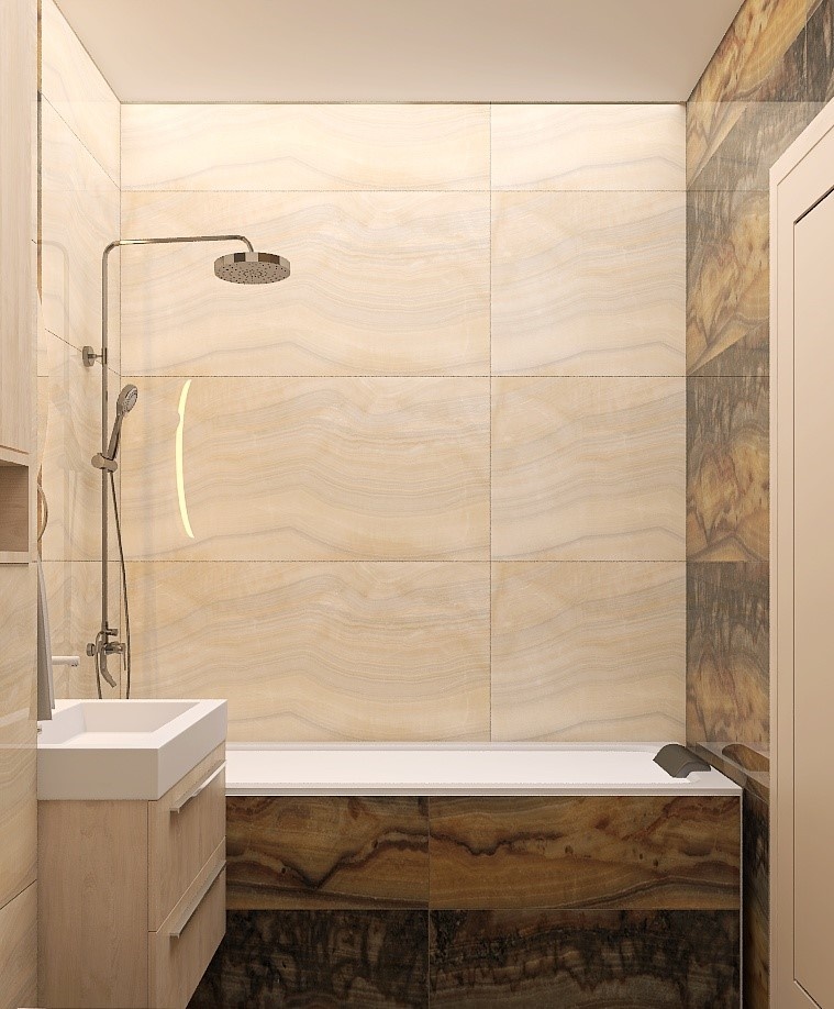 Ванная комната_Вариант1, визуализации автора, листайте галерею.