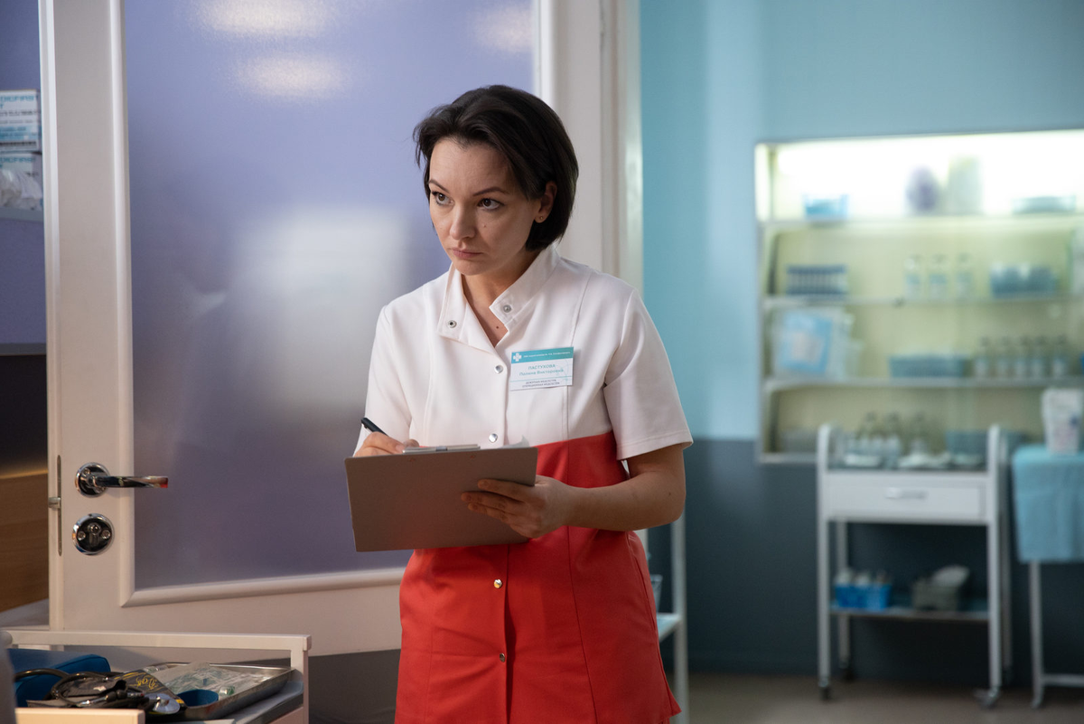 Фото со съемок. Ольга Павловец