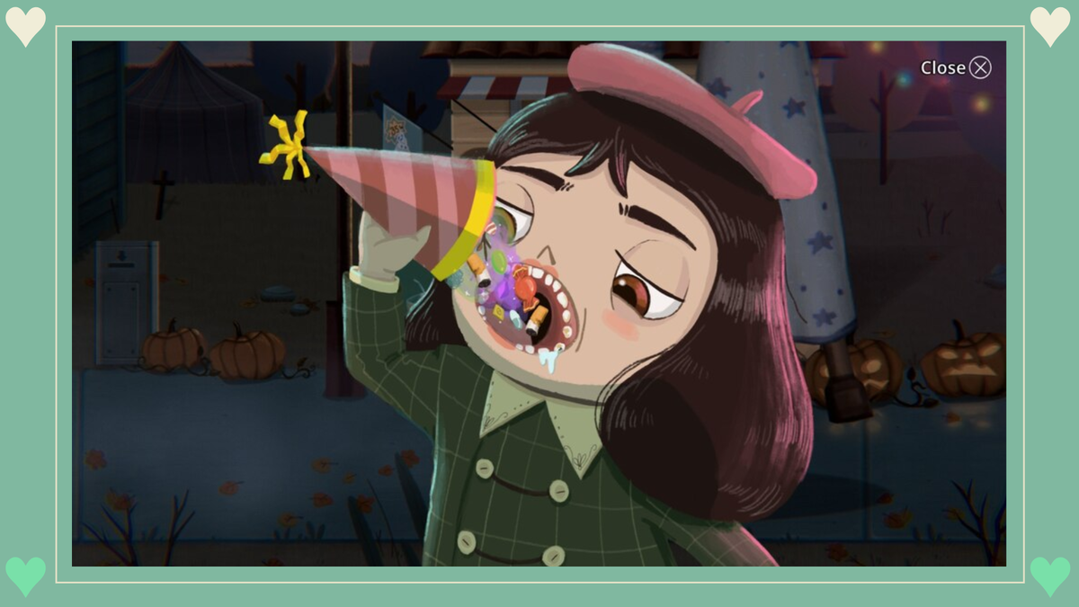 Скриншот Little Misfortune (из публичных источников)