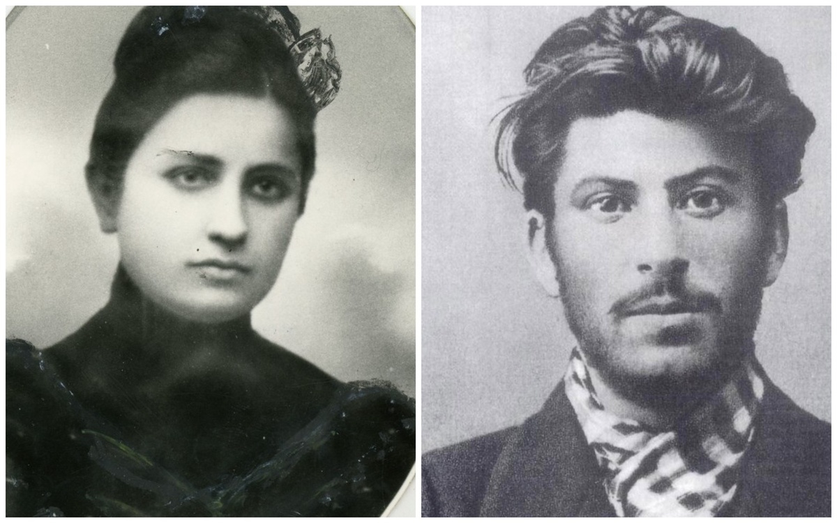 Като Сванидзе и Иосиф Джугашвили в молодости