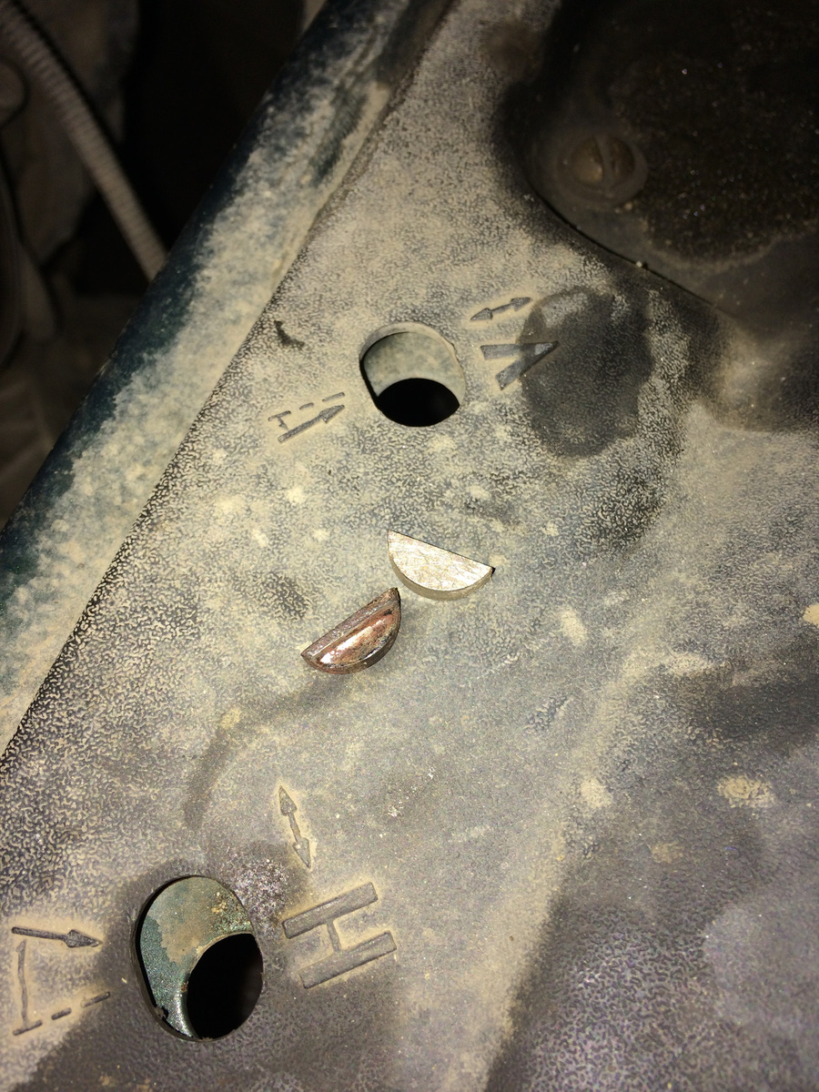 Съело шпонку