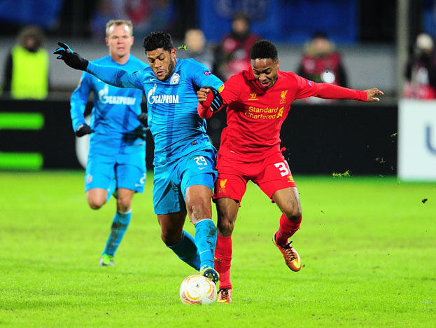    Халк и Рахим Стерлинг.Антон Сергиенко архив «СЭ»