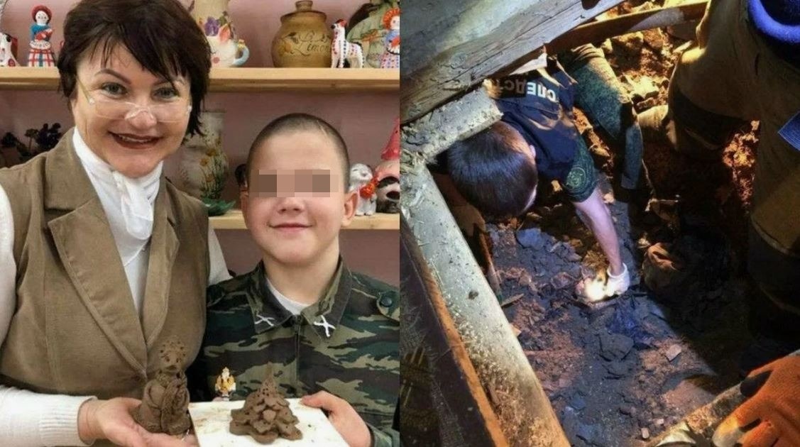 Фото Галины Морозовой и Саши: открытые источники. Фото с места нахождения останков ребенка: СК