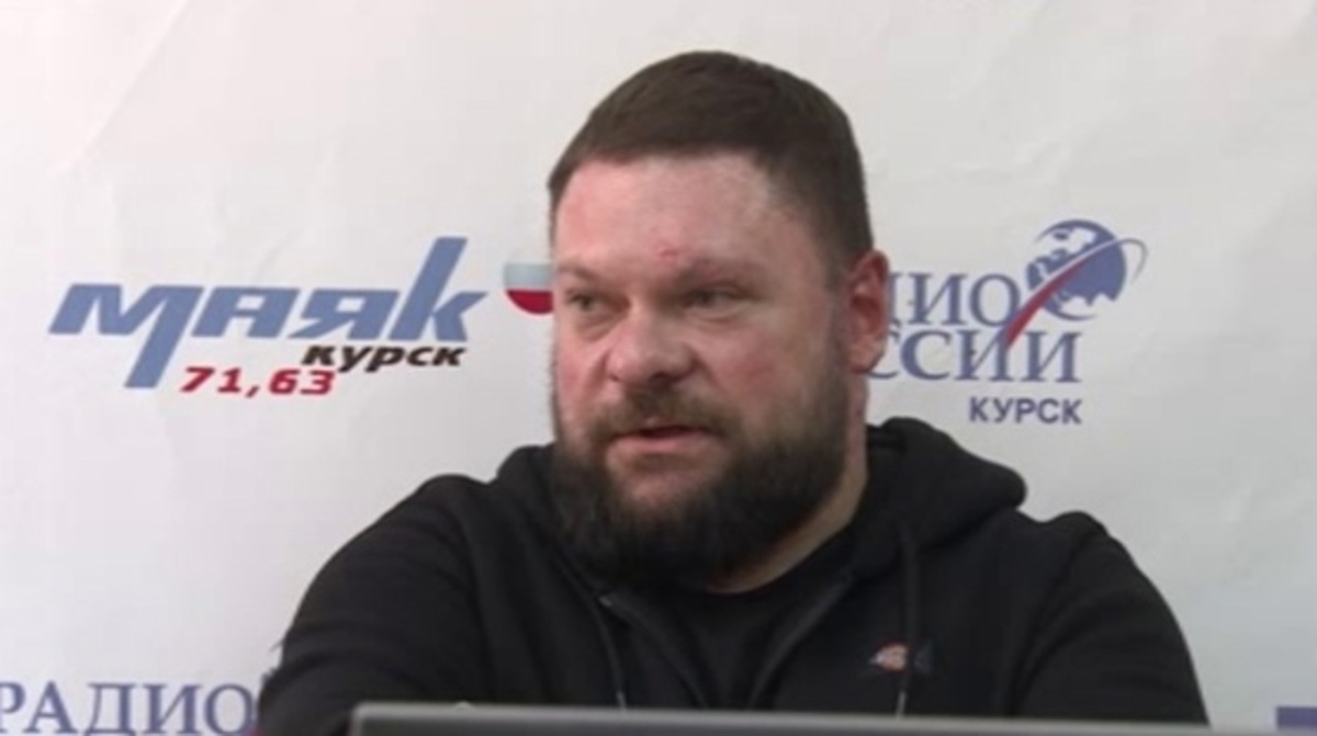    Военкор ВГТРК Евгений Поддубный заглянул в редакцию ГТРК «Курск»