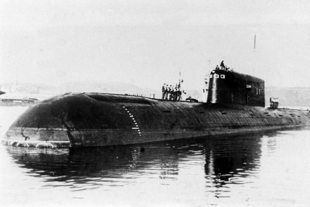 Советская подлодка "Комсомолец"