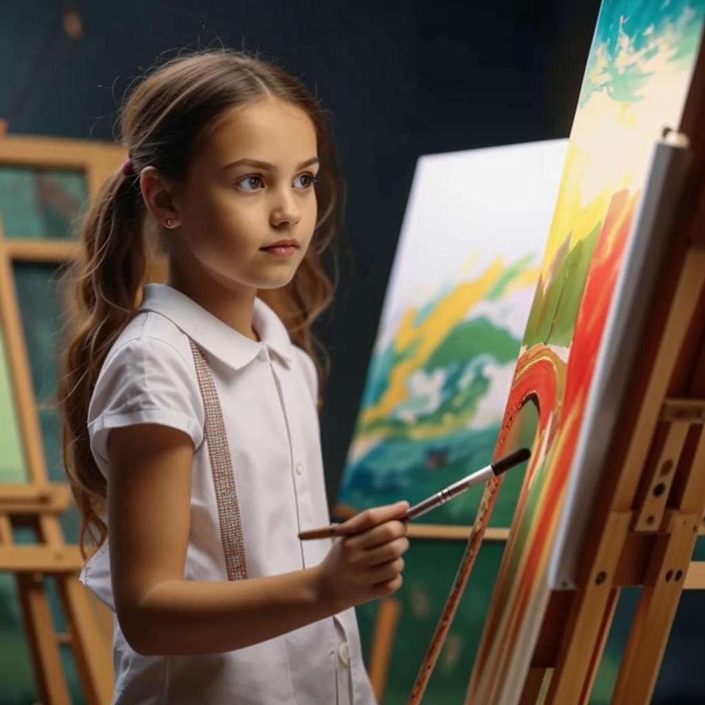 Всю эту неделю Машка с увлечением занималась с ребятами