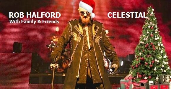 Rob Halford в рождественском прикиде