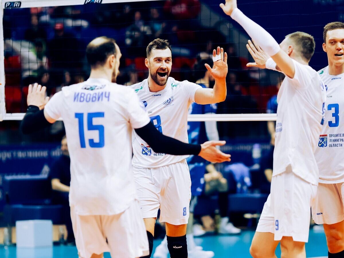    Волейболисты ВК "Динамо-ЛО"© Фото : Соцсети ВК "Динамо-ЛО"