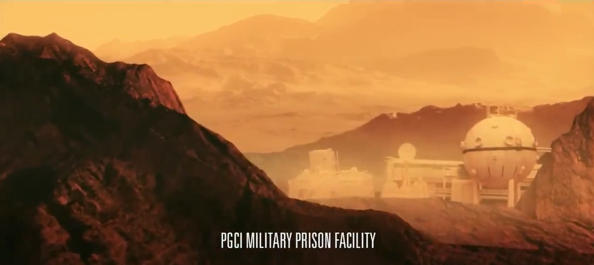 На какой-то не очень дружественной планете расположена военная тюрьма (с) Кадр из фильма