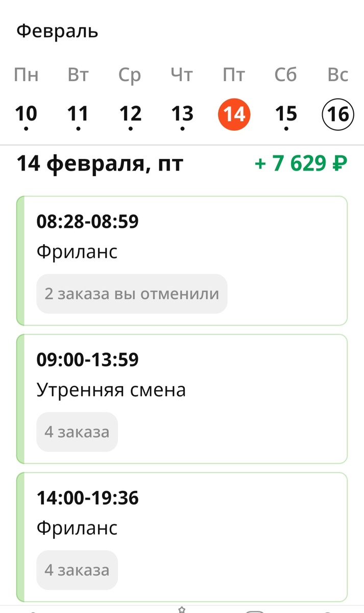 Мой итог дня.