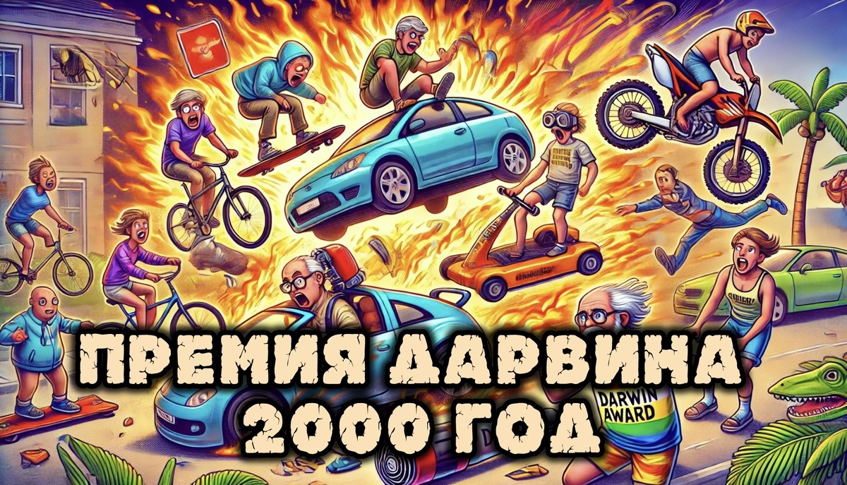 Премия Дарвина 2000: Истории Самых Нелепых Смертей В Мире 