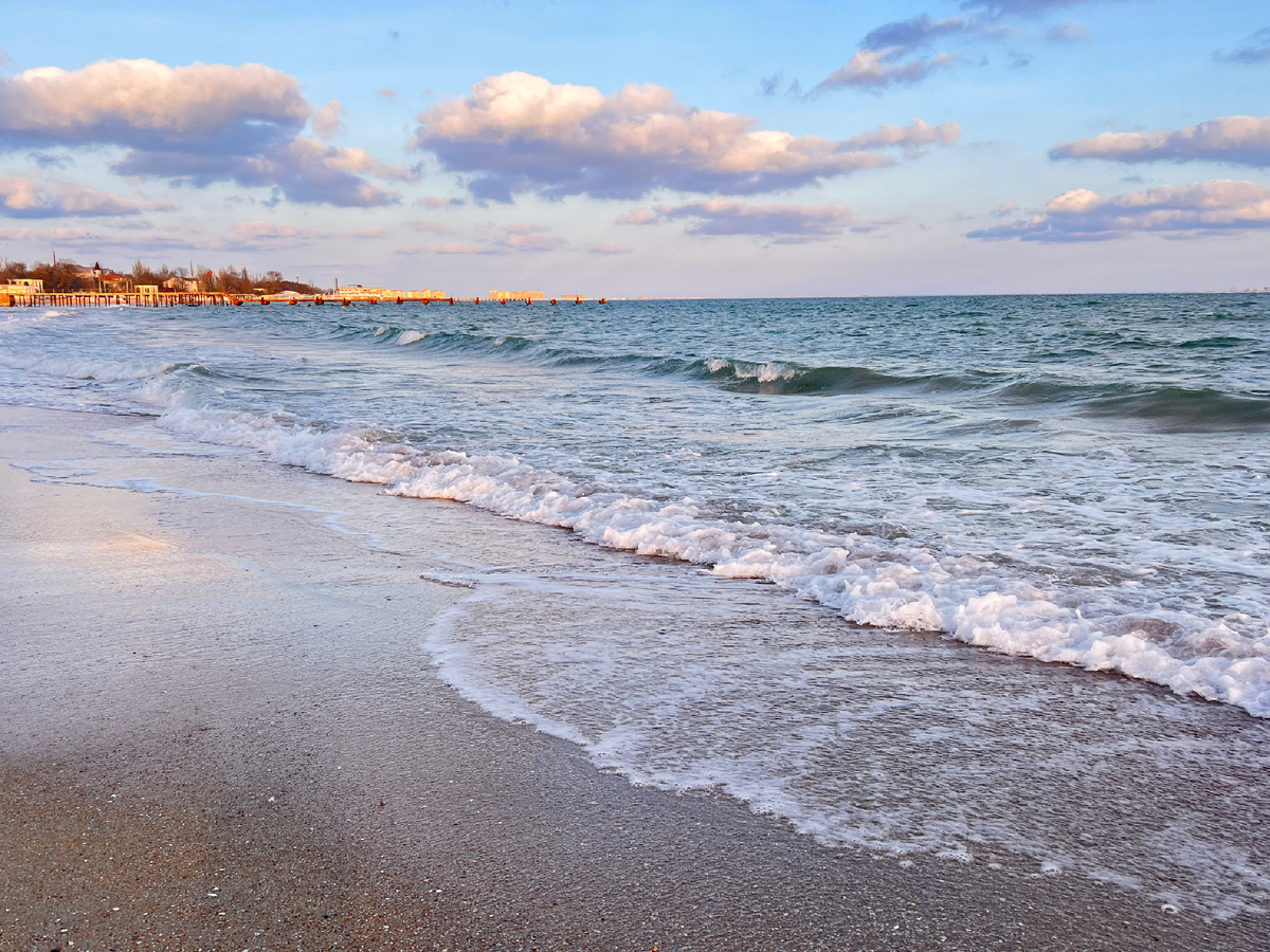 Море в Евпатории, Крым