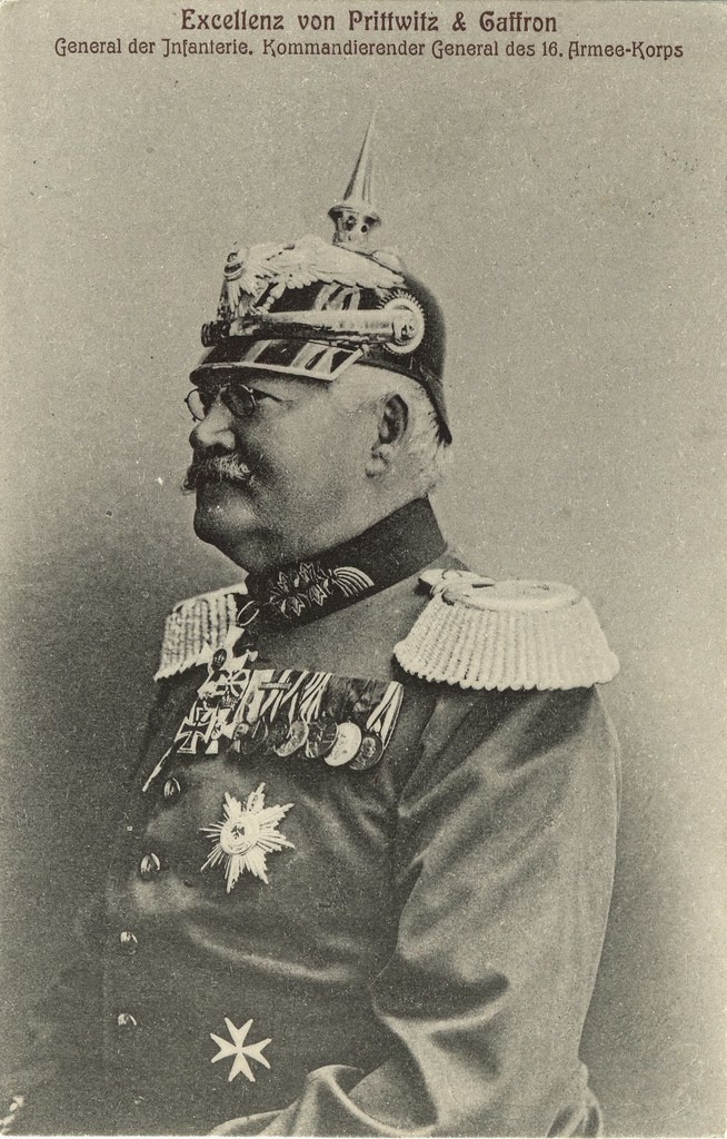 генерал-полковник Макс фон Приттвиц унд Гаффрон 