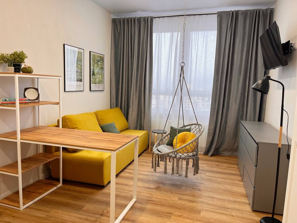 Квартира получилась и правда уютно. 