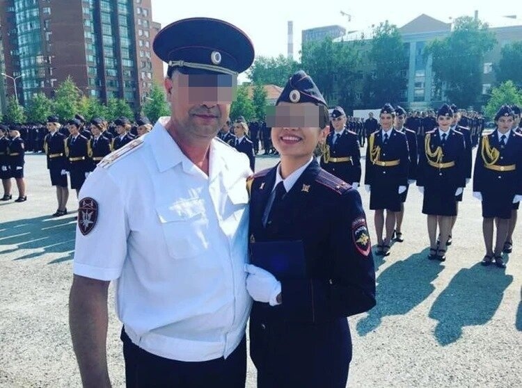 Гуля с папой