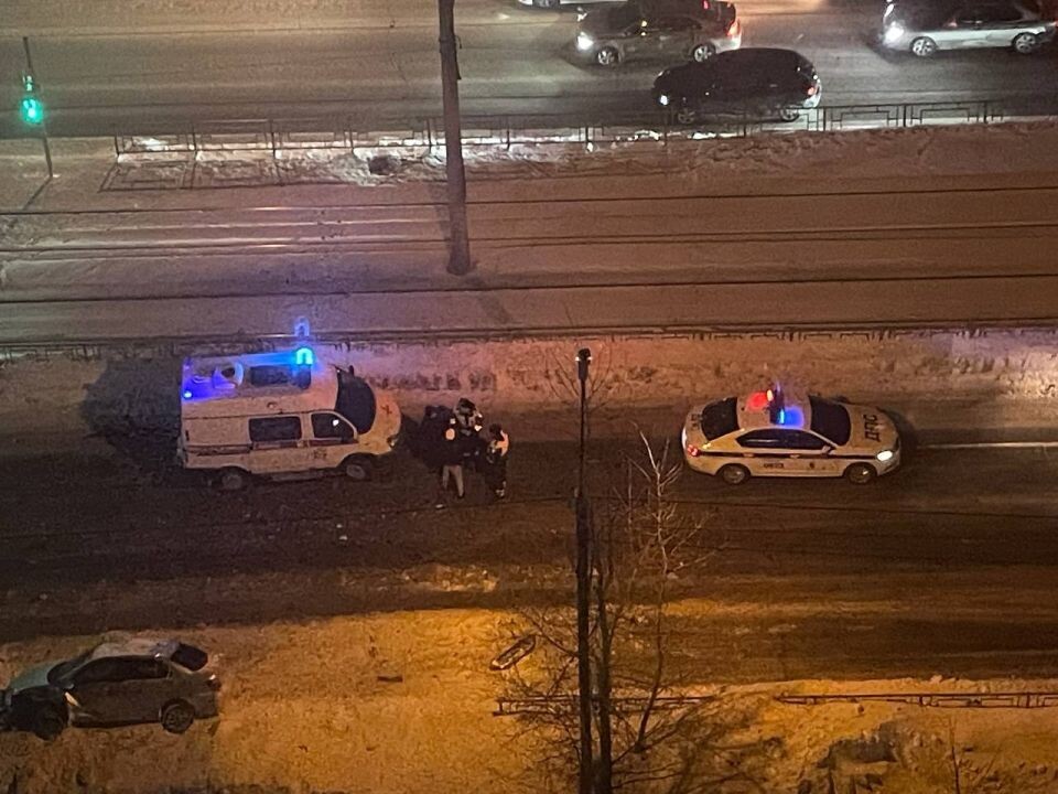    ДТП на ул. Антона Петрова. Источник: Виталий Барабаш