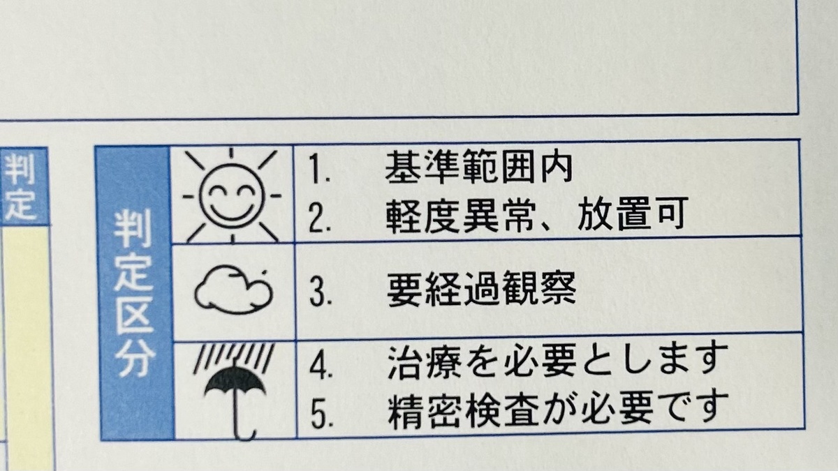 Система баллов, где 3 — нужно последующее наблюдение. 4,5 — требуется лечение.