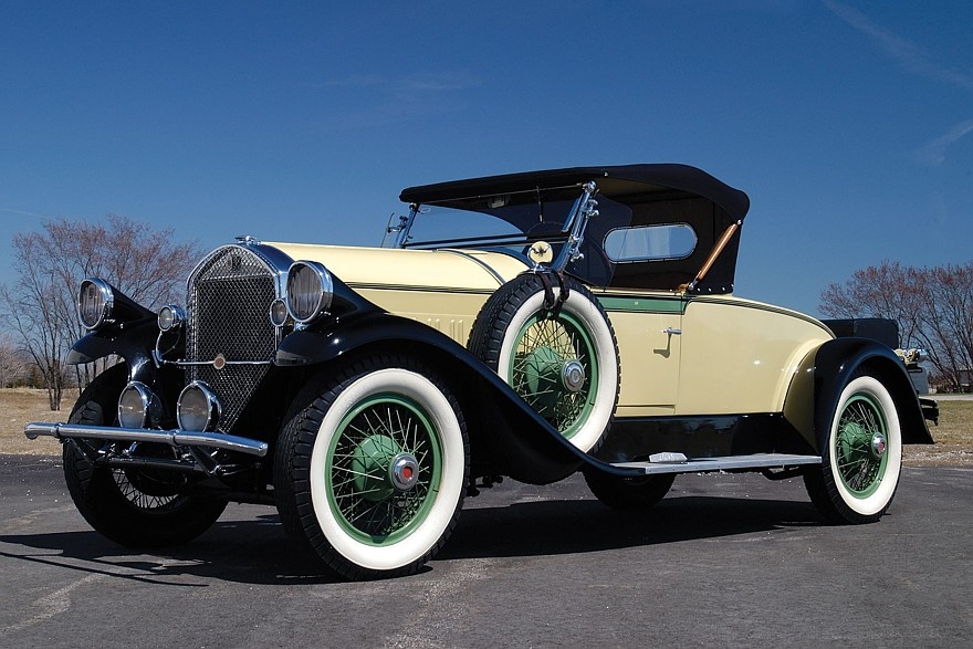    Pierce-Arrow Model 81 Rumbleseat Roadster '1928. Фото: autowp.ru