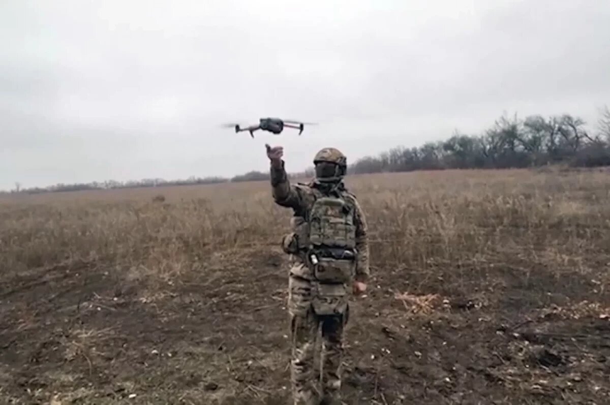   Дроноводы ВС РФ выполнили 360 вылетов при освобождении Дзержинска