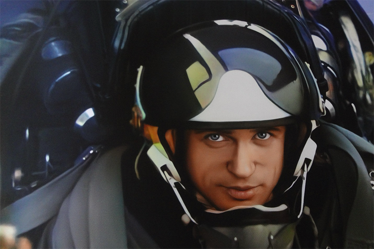    Владимир Попов: «Население Донбасса, Луганщины — это наши русские люди, они не виноваты, что находятся под оккупацией противника».   
Фото предоставлено Владимиром Поповым