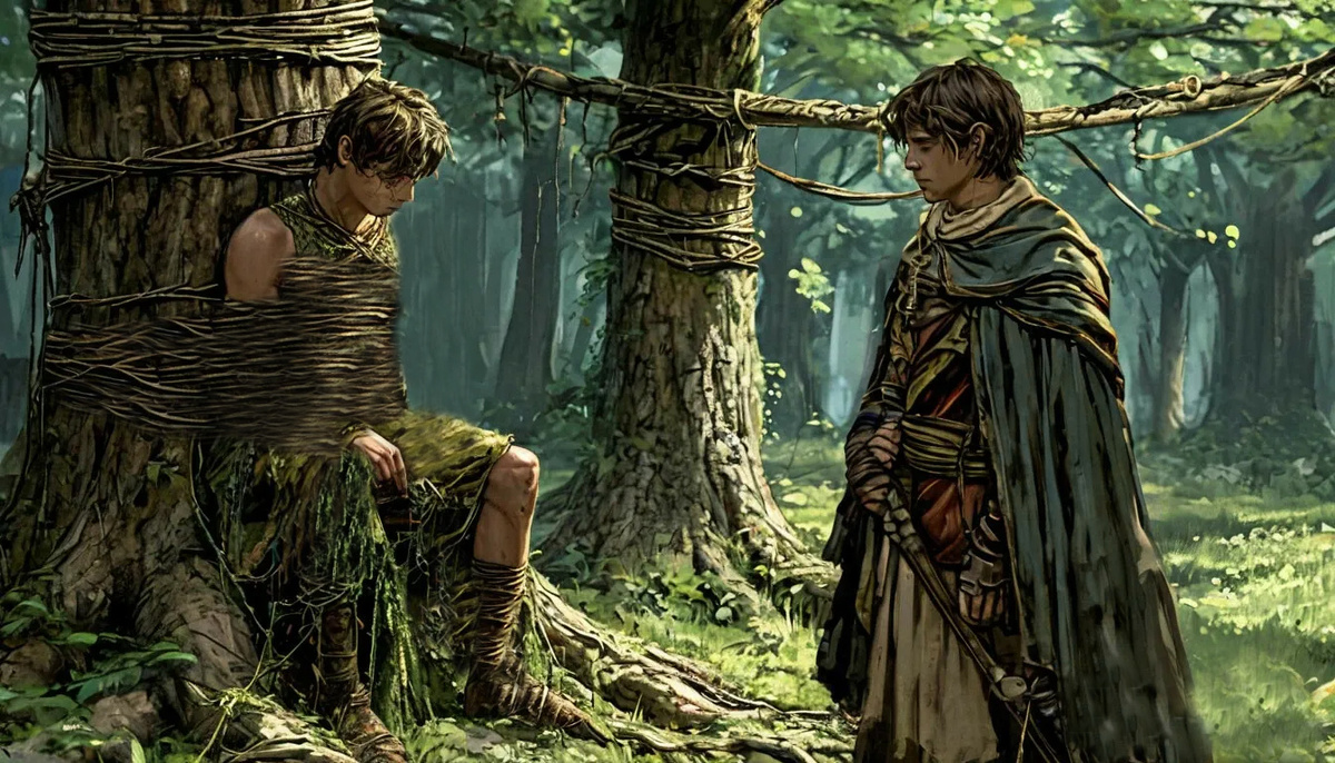 Картинка: встреча в логове Каранулл