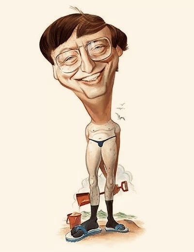 Говорящий шарж, который хочется адресовать моему оппоненту, сейчас Вы всё поймёте. 